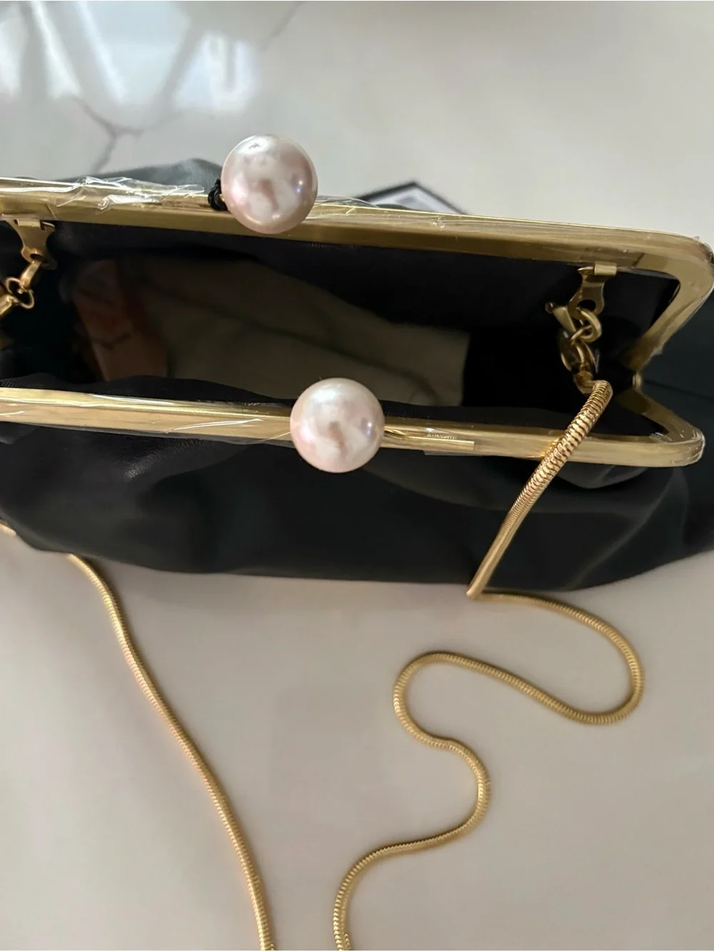 Zac Zac Posen Lacey Soft Frame Clutch/ Crossbody Bag